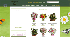 Desktop Screenshot of flowerswishingwell.com